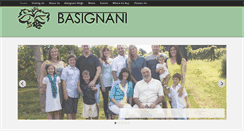 Desktop Screenshot of basignani.com