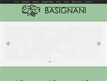 Tablet Screenshot of basignani.com